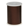 Remington Industries Magnet Wire, Plain Enamel Copper Wire, 43 AWG, 1.0 Lbs, 66092' Length, 0.0024" Diameter, Brown 43PEP